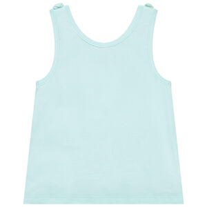 Effen mouwloos shirt met knopen en Marie uit de Aristochats Disney meisjes 