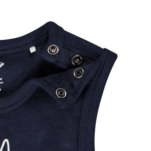 Top van jersey met color-blockeffect en Bugs Bunny-print voor babyjongens 