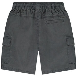Bermuda in popeline met zakken voor jongens 