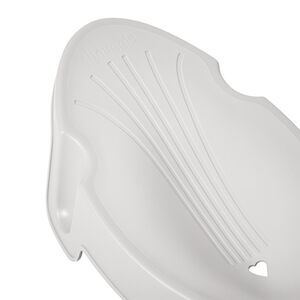 BAIGNOIRE BÉBÉ - 0/12M - BLANC/GRIS 