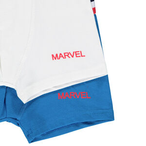 Lot de 2 boxers en coton motifs Marvel pour enfant garçon 