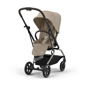 Kinderwagen Eezy S Twist+ 2 met rotatieve zitting  Taupe/Almond Beige 