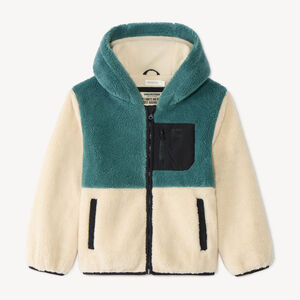 Jongen sherpa hoodie jacket 