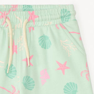 Short en molleton fantaisie pour fille  