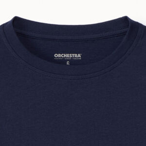 T-shirt met korte mouwen in effen kleur voor jongens 