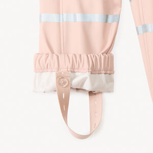 waterdichte regenbroek met verstelbare bretels voor babymeisje 