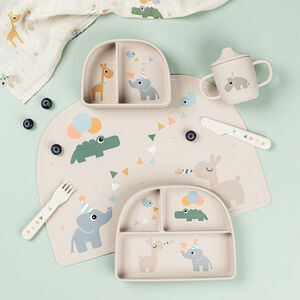Set de table en silicone Celebration Sable 