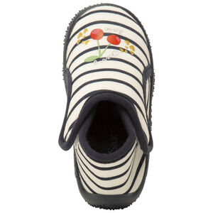 Pantoffellaarsjes met fantasiestrepen voor babymeisjes 
