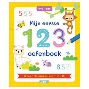 Boek NL Mijn eerste 123 oefenboek +4J 