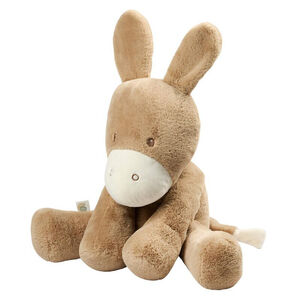 Peluche Âne 60 cm Caramel 