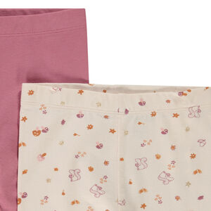 Lot de 2 caleçons en jersey pour bébé fille 