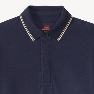 Polo jongen met lange mouwen met Spider-Man Marvel print 