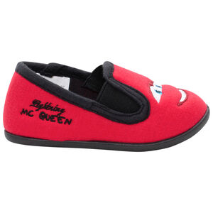 Pantoffels van jersey met elastiek en Cars-borduursels 