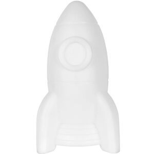 Nachtlamp - raket Apollo - Medium - oplaadbaar - Wit 