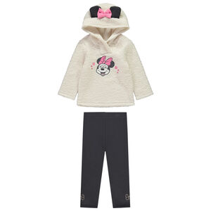 Ensemble jogging en sherpa Minnie Disney pour bébé fille 