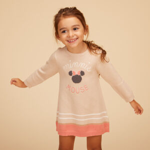 Robe en tricot Minnie Disney pour bébé fille 