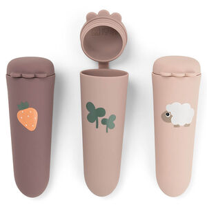 Set van 3 ijsvormpjes Sheepy Roze 