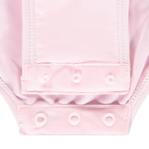 Maillot de bain 1 pièce anti-UV motif flamant rose pour bébé fille 