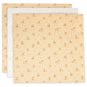 Lange tétra gaze de coton 70x70cm Kangaroots 3pcs 