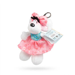 Diddlina pluche sleutelhanger in zomerkleding - 15 cm 