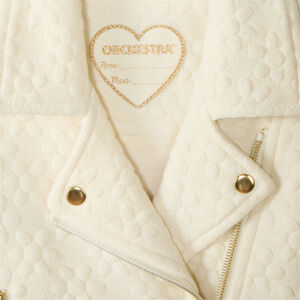Fleece jas met een fluwelen voering voor meisjes 