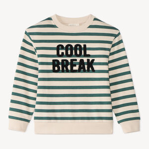 Sweater voor jongens met strepen "Cool Break 