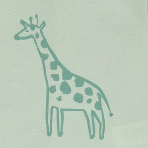 Pyjama in jersey met print voor baby 