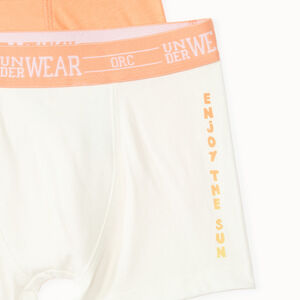 Lot de 7 boxers en jersey motif été garçon 