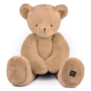 Peluche Ours Clémentin 80CM Miel/Amande 