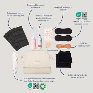 Verzorgingstas Mommy Vanity postnatale kit Sand 