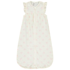 Gigoteuse à volants TOG 0.5 imprimé cœurs pour bébé fille 