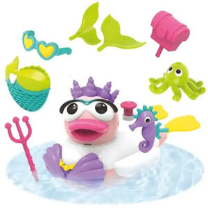 Badspeelgoed Create N' Spray - Zeemeermineend  + 13 accessoires 