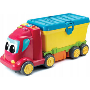 Camion activité avec coffre de bricolage 18m+ 