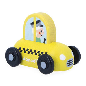 Voiture taxi en bois City Cross Roads 