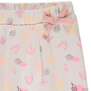 Pantalon de jogging en molleton imprimé fantaisie pour bébé fille 