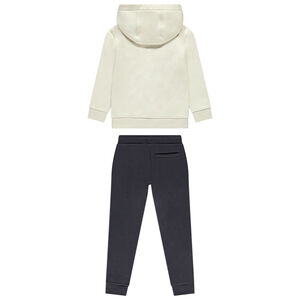 2-delig fleece joggingensemble met Wild Life patroon voor jongens 