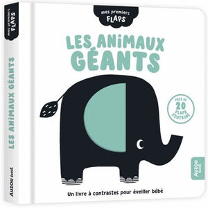 Boekje FR ' Les animaux géants' - Vanaf 2 maanden -  