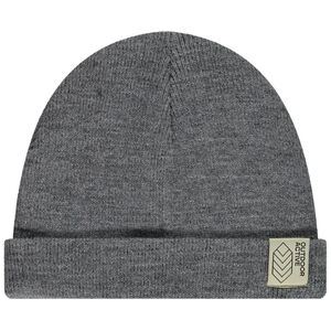 Bonnet en tricot uni avec étiquette pour bébé garçon 