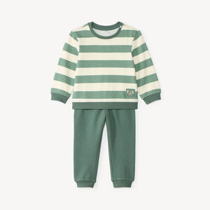 Ensemble de jogging bébé garçon à rayures 