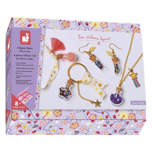 Kit Créatif Coffret 4 Bijoux Fioles de Fées à Créer 