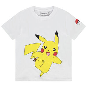 T-shirt manches courtes Pikachu Pokémon pour garçon 
