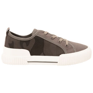 Baskets basses en toile imprimé camouflage pour garçon 
