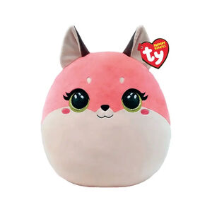 Coussin peluche Squish a Boos 20 cm - Roxie le renard 