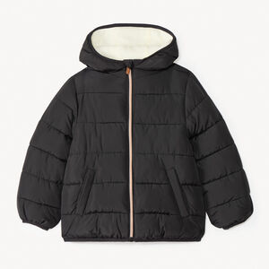 Doudoune matelassée et doublée micropolaire pour fille 