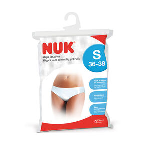 Lot de 4 slips jetables taille S 