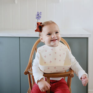 Bavoir silicone Bows 