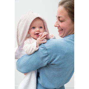 Badcape Sparkle Ivoor Goud Mêlee 75x85cm 