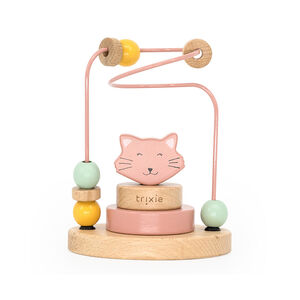 Labyrinthe à perles en bois Mrs Cat  