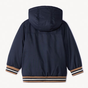 Opgevuld ripstop windjack voor babyjongens 