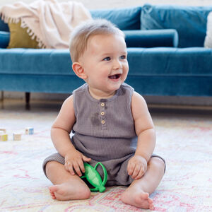 Bijtring Lil Nibbles met gestructureerd siliconen oppervlak 